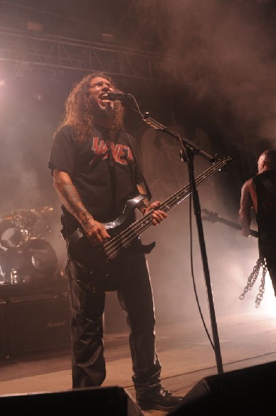 Slayer at Auditorium Shores, Austin, Texas 11/06/2011 - photo by Jeff Barri