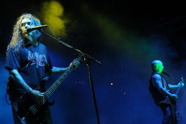 Slayer at Auditorium Shores, Austin, Texas 11/06/2011 - photo by Jeff Barri