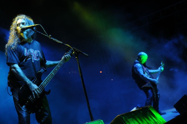 Slayer at Auditorium Shores, Austin, Texas 11/06/2011 - photo by Jeff Barri