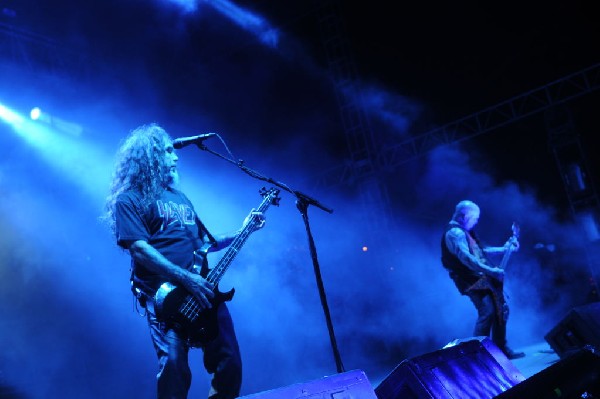 Slayer at Auditorium Shores, Austin, Texas 11/06/2011 - photo by Jeff Barri