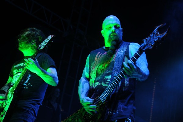 Slayer at Auditorium Shores, Austin, Texas 11/06/2011 - photo by Jeff Barri