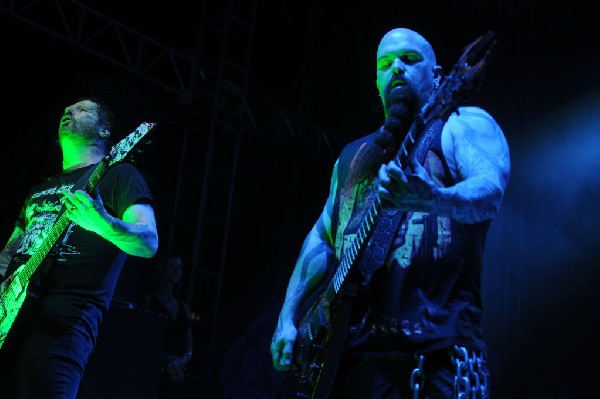 Slayer at Auditorium Shores, Austin, Texas 11/06/2011 - photo by Jeff Barri