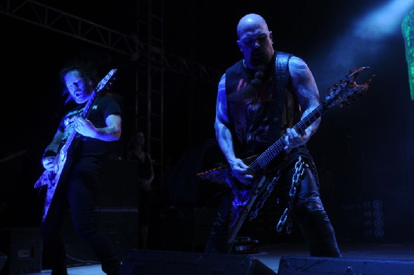 Slayer at Auditorium Shores, Austin, Texas 11/06/2011 - photo by Jeff Barri