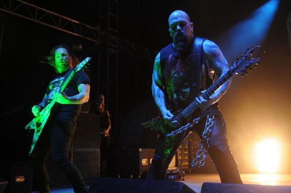 Slayer at Auditorium Shores, Austin, Texas 11/06/2011 - photo by Jeff Barri