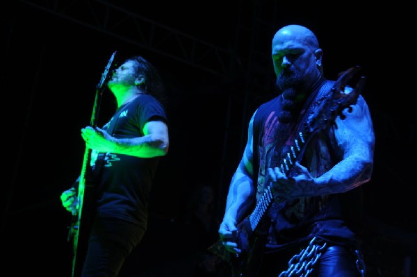 Slayer at Auditorium Shores, Austin, Texas 11/06/2011 - photo by Jeff Barri