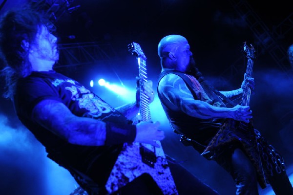 Slayer at Auditorium Shores, Austin, Texas 11/06/2011 - photo by Jeff Barri