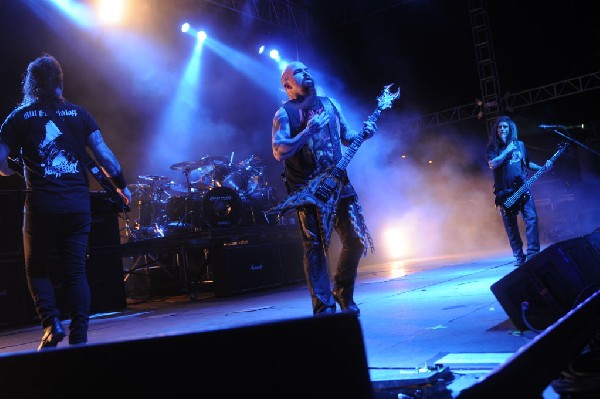 Slayer at Auditorium Shores, Austin, Texas 11/06/2011 - photo by Jeff Barri