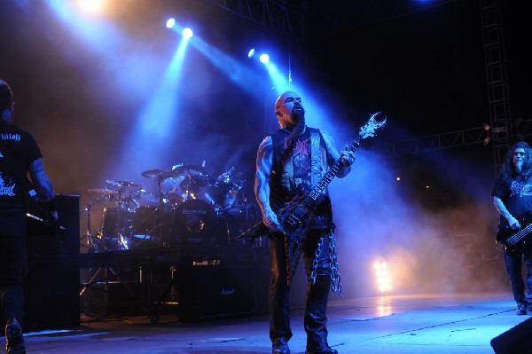 Slayer at Auditorium Shores, Austin, Texas 11/06/2011 - photo by Jeff Barri