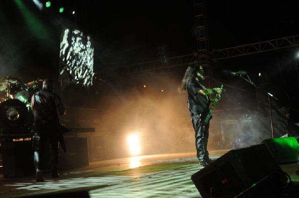 Slayer at Auditorium Shores, Austin, Texas 11/06/2011 - photo by Jeff Barri