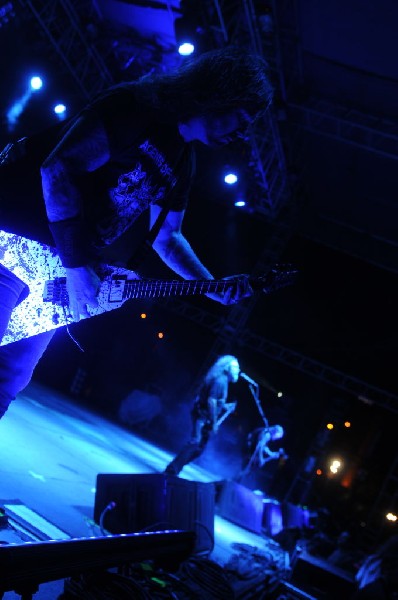 Slayer at Auditorium Shores, Austin, Texas 11/06/2011 - photo by Jeff Barri