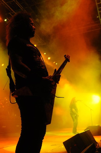 Slayer at Auditorium Shores, Austin, Texas 11/06/2011 - photo by Jeff Barri