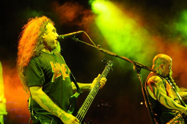 Slayer at Auditorium Shores, Austin, Texas 11/06/2011 - photo by Jeff Barri