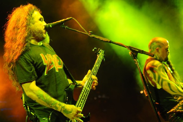 Slayer at Auditorium Shores, Austin, Texas 11/06/2011 - photo by Jeff Barri