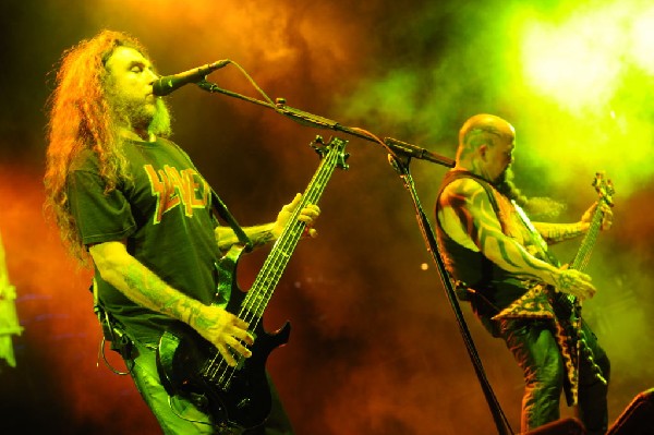 Slayer at Auditorium Shores, Austin, Texas 11/06/2011 - photo by Jeff Barri