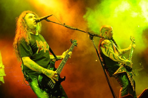 Slayer at Auditorium Shores, Austin, Texas 11/06/2011 - photo by Jeff Barri