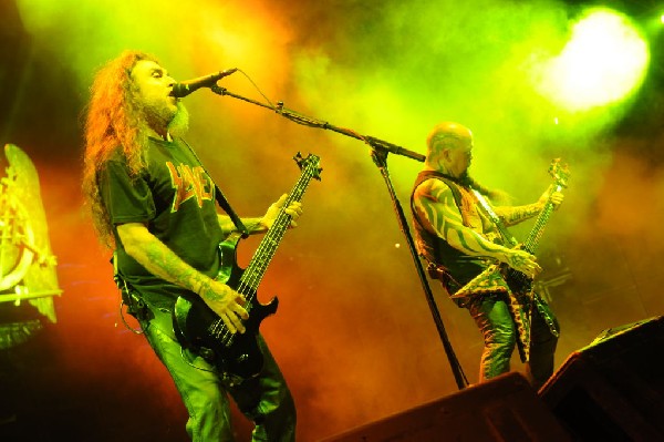 Slayer at Auditorium Shores, Austin, Texas 11/06/2011 - photo by Jeff Barri