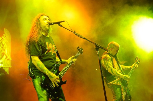 Slayer at Auditorium Shores, Austin, Texas 11/06/2011 - photo by Jeff Barri