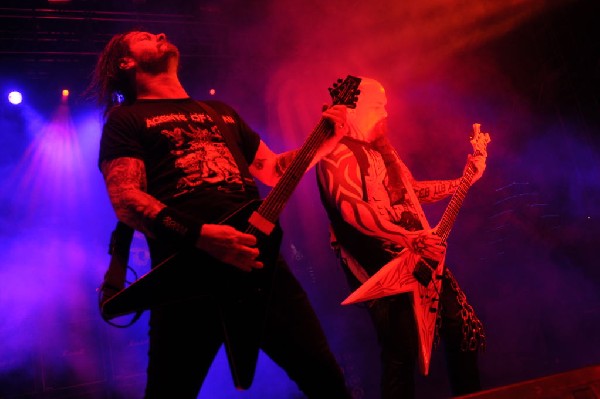 Slayer at Auditorium Shores, Austin, Texas 11/06/2011 - photo by Jeff Barri