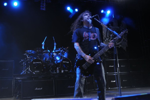 Slayer at Auditorium Shores, Austin, Texas 11/06/2011 - photo by Jeff Barri