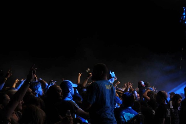 Slayer at Auditorium Shores, Austin, Texas 11/06/2011 - photo by Jeff Barri