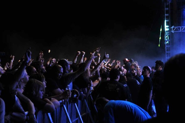 Slayer at Auditorium Shores, Austin, Texas 11/06/2011 - photo by Jeff Barri