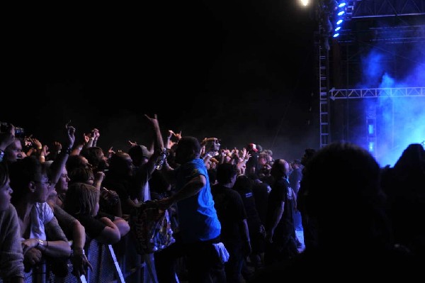 Slayer at Auditorium Shores, Austin, Texas 11/06/2011 - photo by Jeff Barri