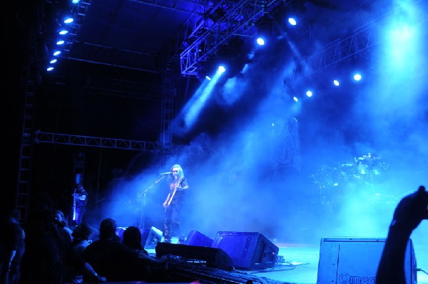 Slayer at Auditorium Shores, Austin, Texas 11/06/2011 - photo by Jeff Barri