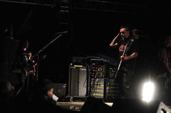 Slayer at Auditorium Shores, Austin, Texas 11/06/2011 - photo by Jeff Barri