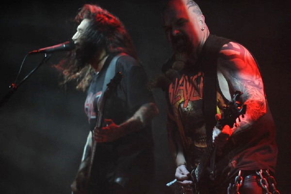 Slayer at Auditorium Shores, Austin, Texas 11/06/2011 - photo by Jeff Barri