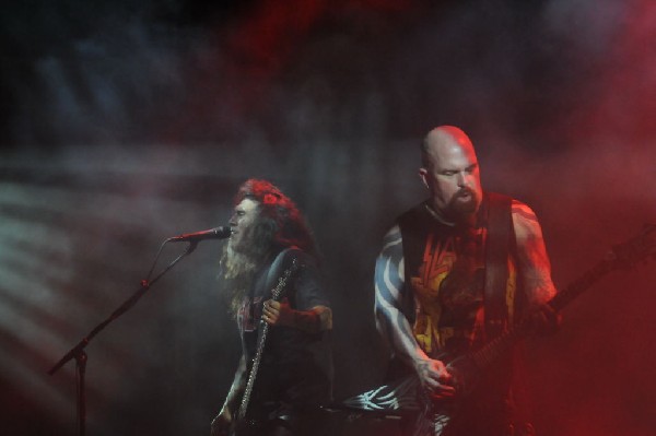 Slayer at Auditorium Shores, Austin, Texas 11/06/2011 - photo by Jeff Barri