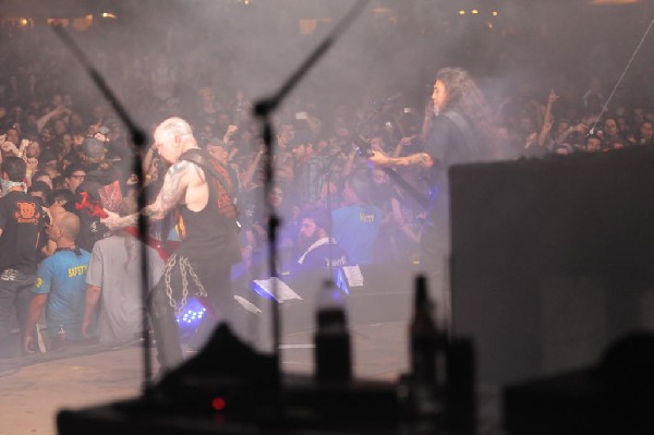 Slayer at Auditorium Shores, Austin, Texas 11/06/2011 - photo by Jeff Barri