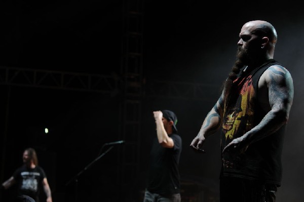 Slayer at Auditorium Shores, Austin, Texas 11/06/2011 - photo by Jeff Barri