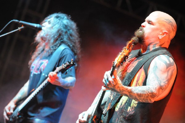 Slayer at Auditorium Shores, Austin, Texas 11/06/2011 - photo by Jeff Barri