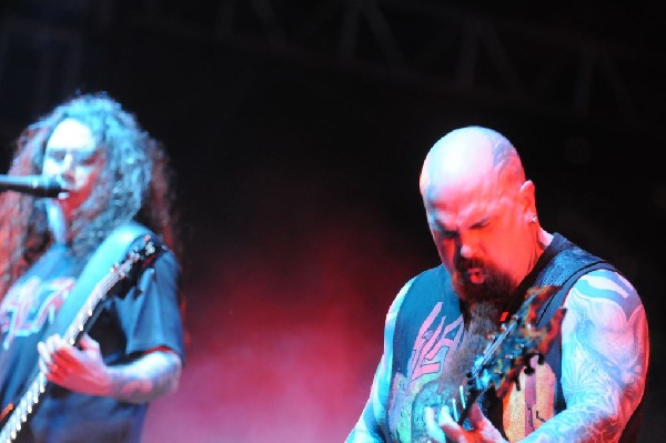 Slayer at Auditorium Shores, Austin, Texas 11/06/2011 - photo by Jeff Barri