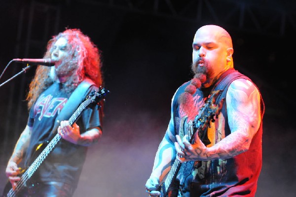 Slayer at Auditorium Shores, Austin, Texas 11/06/2011 - photo by Jeff Barri