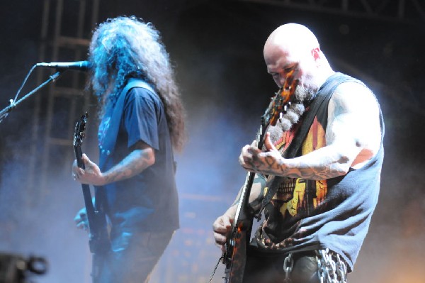 Slayer at Auditorium Shores, Austin, Texas 11/06/2011 - photo by Jeff Barri