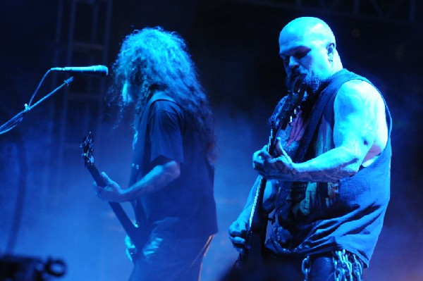 Slayer at Auditorium Shores, Austin, Texas 11/06/2011 - photo by Jeff Barri