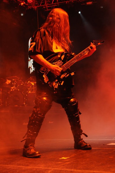 Slayer at AT&T Center, San Antonio, Texas, 09/25/10 Second night of Ame