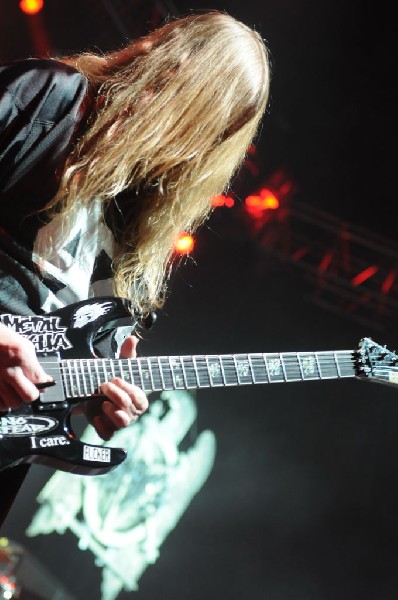 Slayer at AT&T Center, San Antonio, Texas, 09/25/10 Second night of Ame