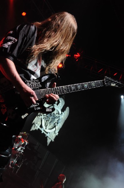 Slayer at AT&T Center, San Antonio, Texas, 09/25/10 Second night of Ame