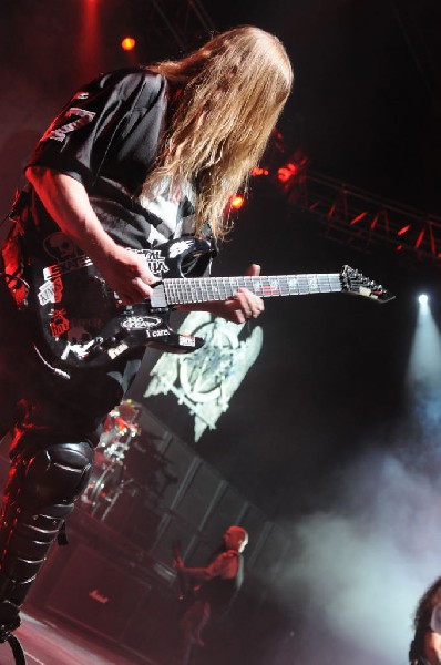 Slayer at AT&T Center, San Antonio, Texas, 09/25/10 Second night of Ame