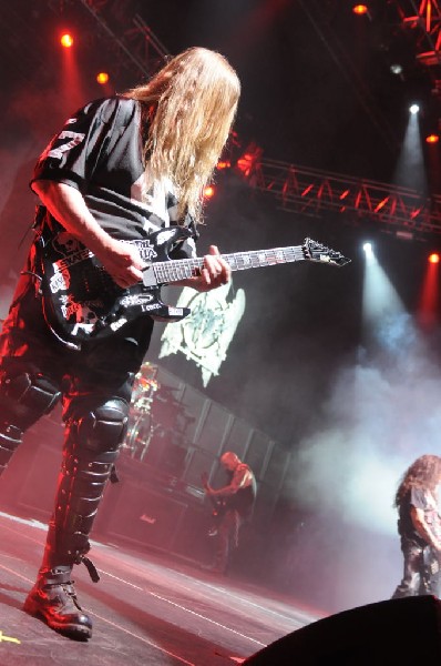 Slayer at AT&T Center, San Antonio, Texas, 09/25/10 Second night of Ame