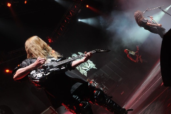 Slayer at AT&T Center, San Antonio, Texas, 09/25/10 Second night of Ame
