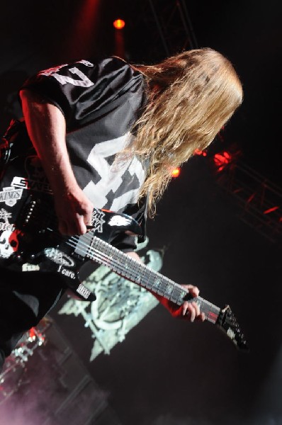 Slayer at AT&T Center, San Antonio, Texas, 09/25/10 Second night of Ame