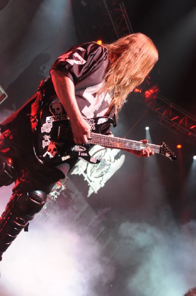 Slayer at AT&T Center, San Antonio, Texas, 09/25/10 Second night of Ame