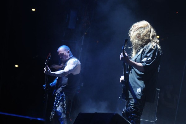 Slayer at AT&T Center, San Antonio, Texas, 09/25/10 Second night of Ame