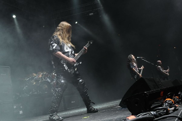 Slayer at AT&T Center, San Antonio, Texas, 09/25/10 Second night of Ame