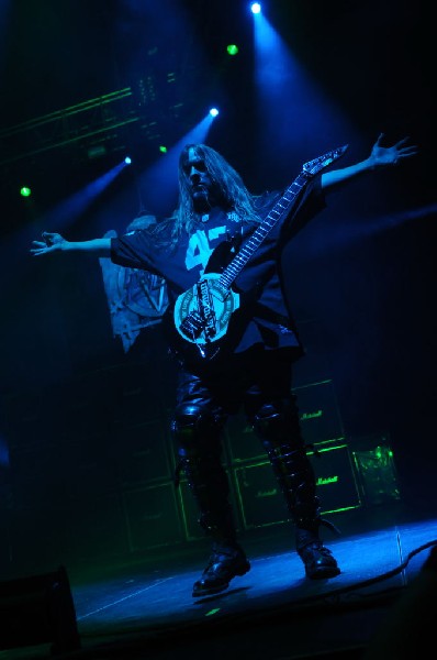 Slayer at AT&T Center, San Antonio, Texas, 09/25/10 Second night of Ame