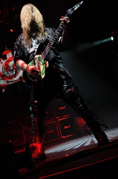 Slayer at AT&T Center, San Antonio, Texas, 09/25/10 Second night of Ame