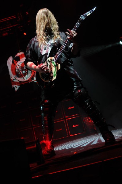 Slayer at AT&T Center, San Antonio, Texas, 09/25/10 Second night of Ame